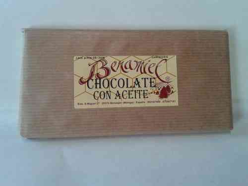 Chocolate Artesano Negro con Aceite