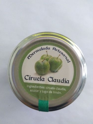 Mermelada Artesanal de Ciruela Claudia 120 gr.