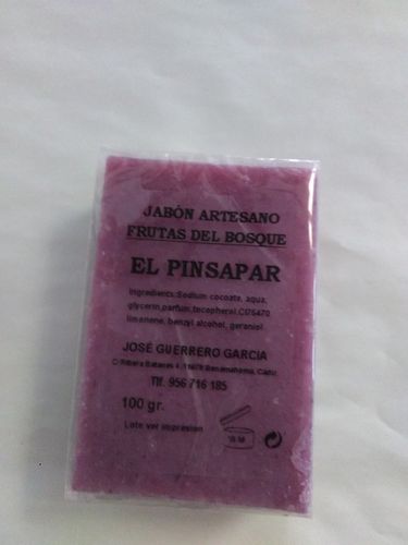 Jabón Artesano Frutas del Bosque 100 gr.